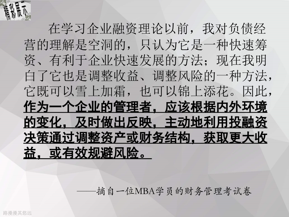 资本结构与股利政策及杠杆效应分析.ppt_第2页