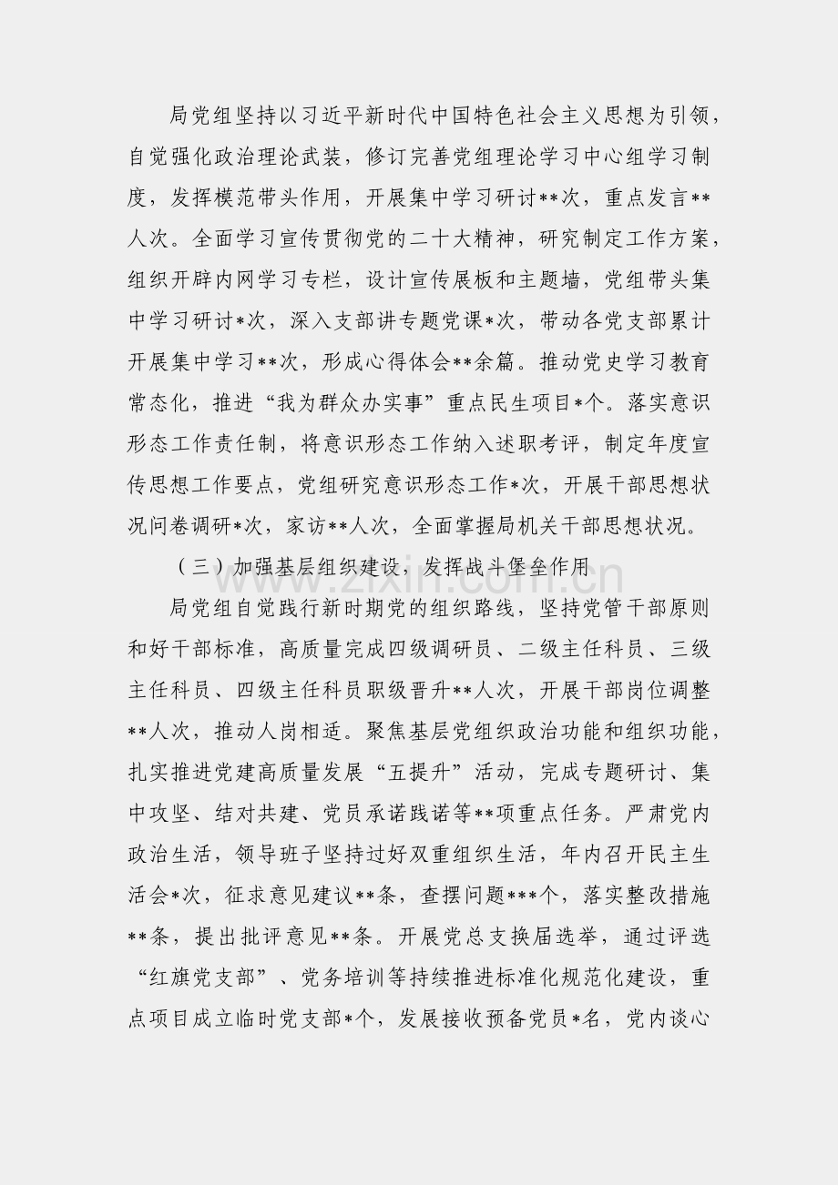 金融监管局党组2022年度工作总结.docx_第2页