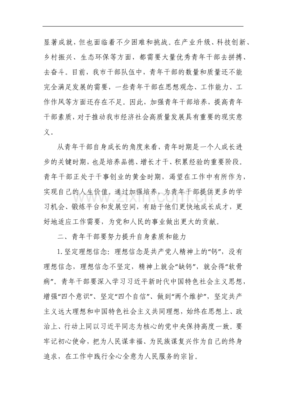 在青年干部培养工作座谈会上的讲话.docx_第2页