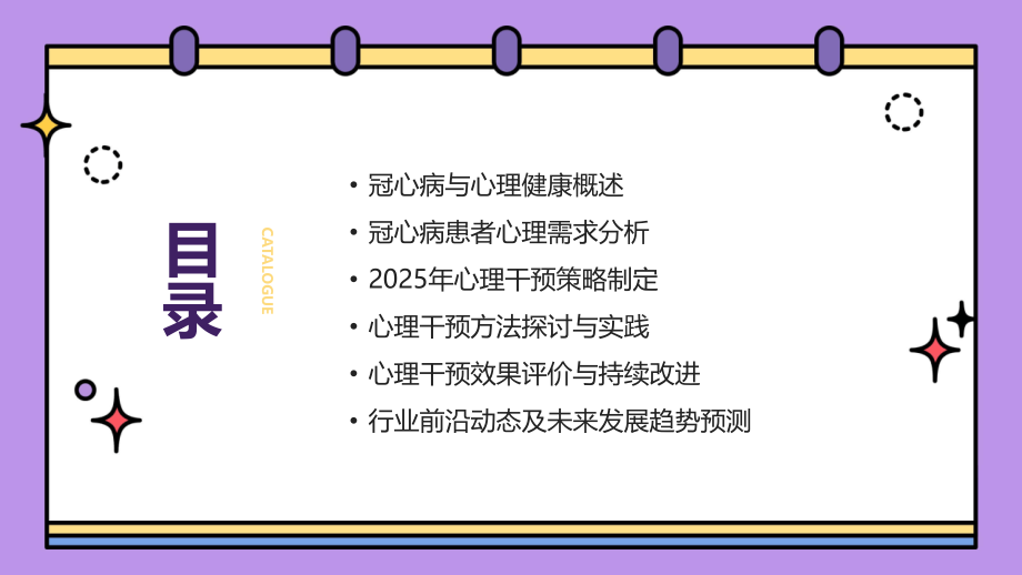 冠心病患者2025年心理干预策略研究.pptx_第2页