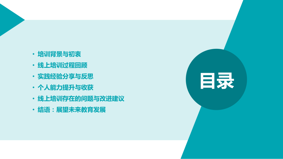 教师线上培训心得体会：2025年的实践与反思.pptx_第2页