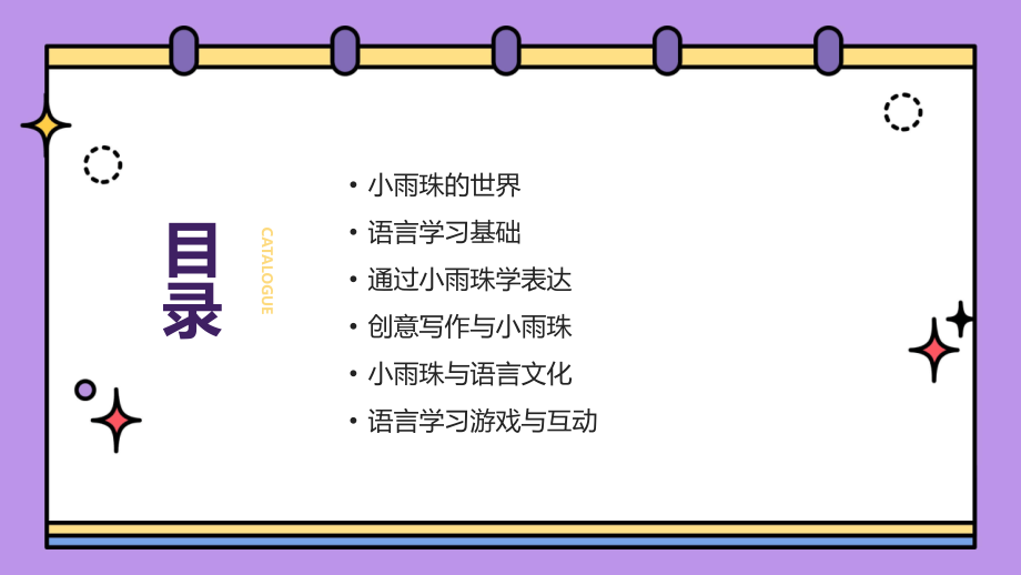 小雨珠主题课件：2025年优化版助力语言学习.pptx_第2页