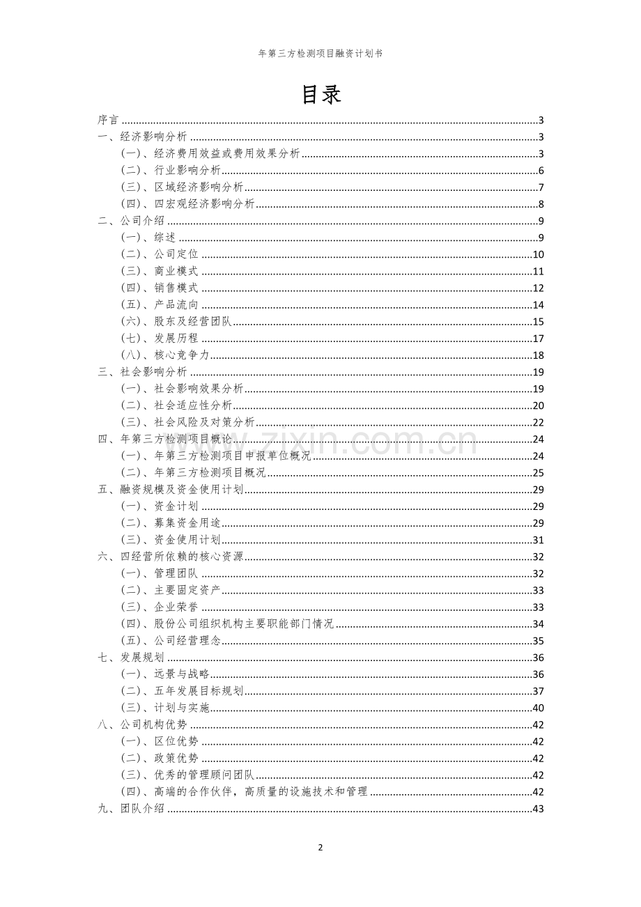 2026年年第三方检测项目融资计划书.docx_第2页