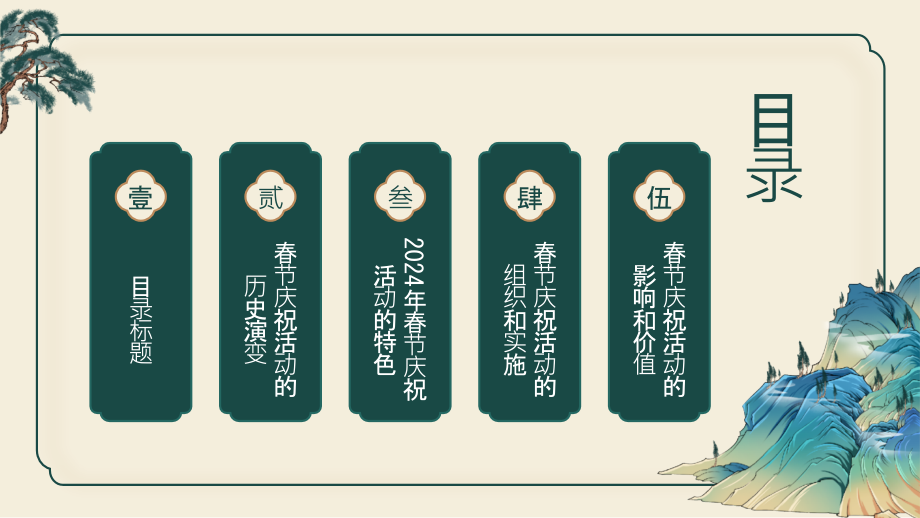 喜庆氛围2025年春节庆祝气氛.pptx_第2页