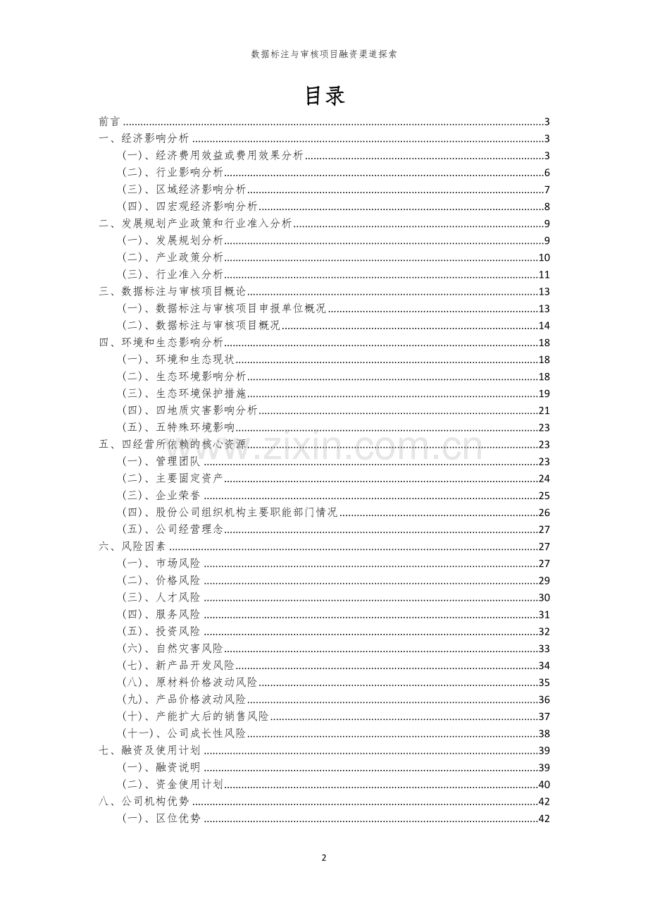 2026年数据标注与审核项目融资渠道探索.docx_第2页