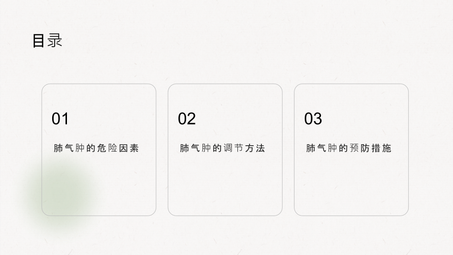 肺气肿的危险因素和调节方法.pptx_第2页