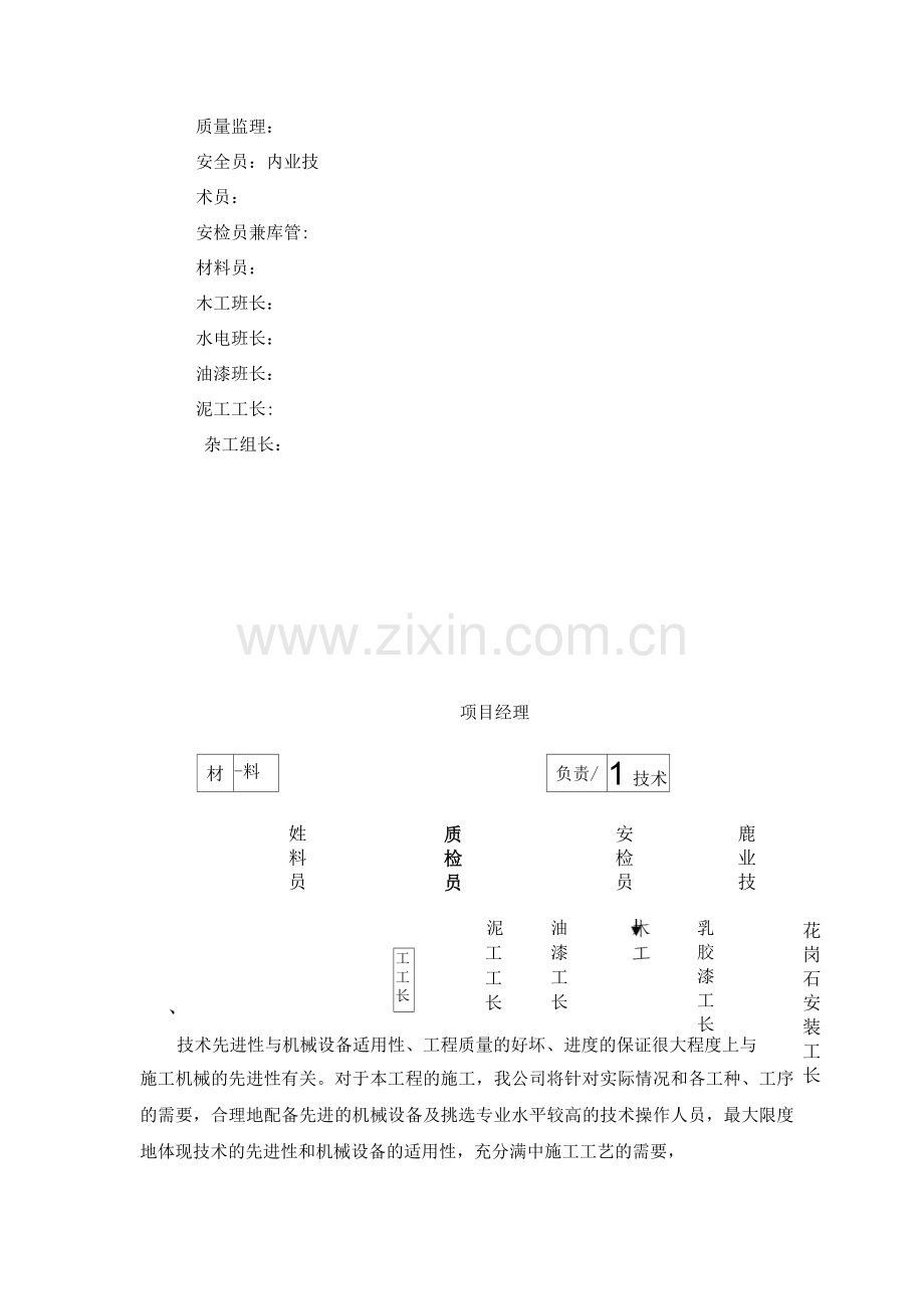 组织机构及施工管理.docx_第2页