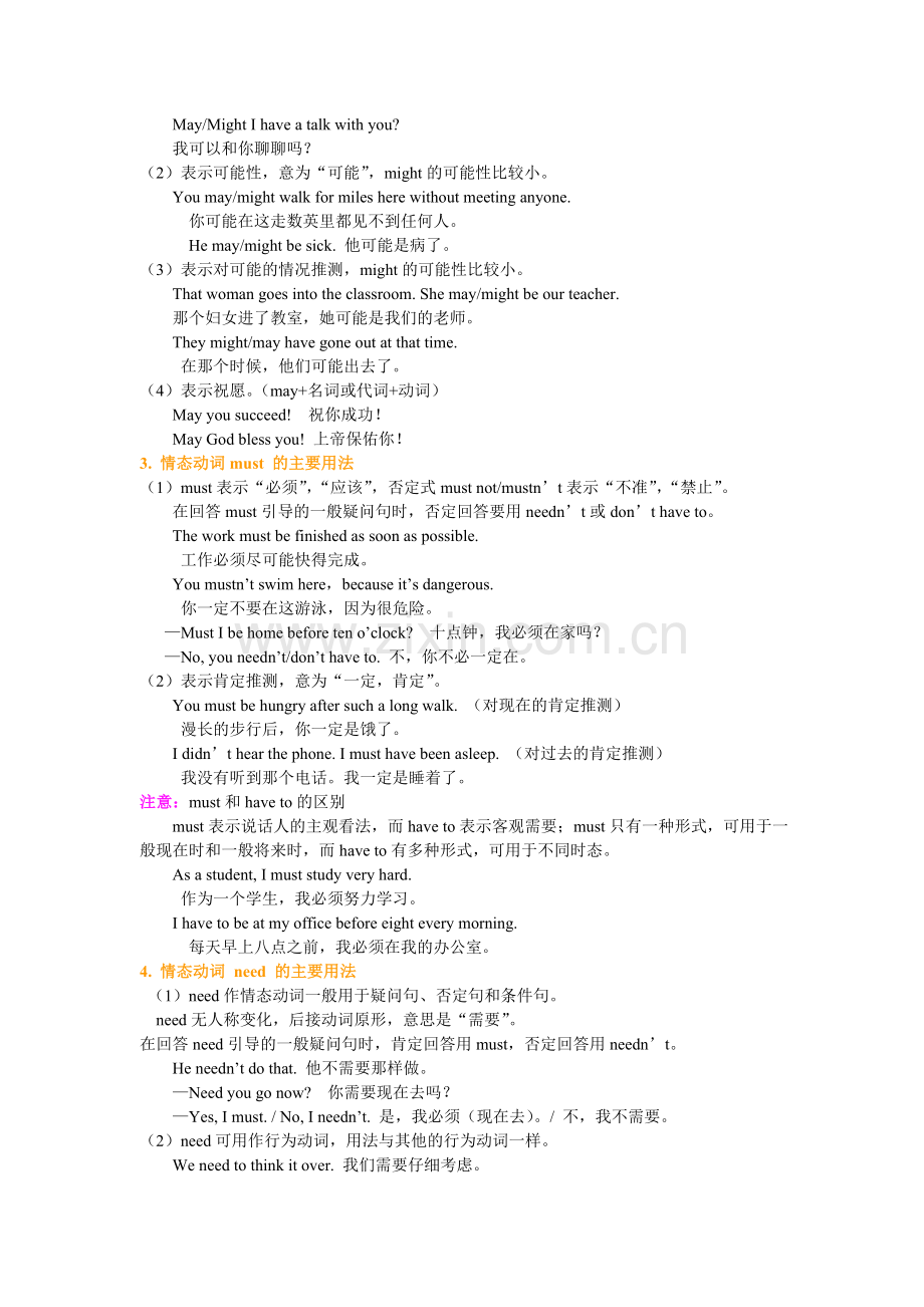 情态动词(基础讲解).doc_第2页