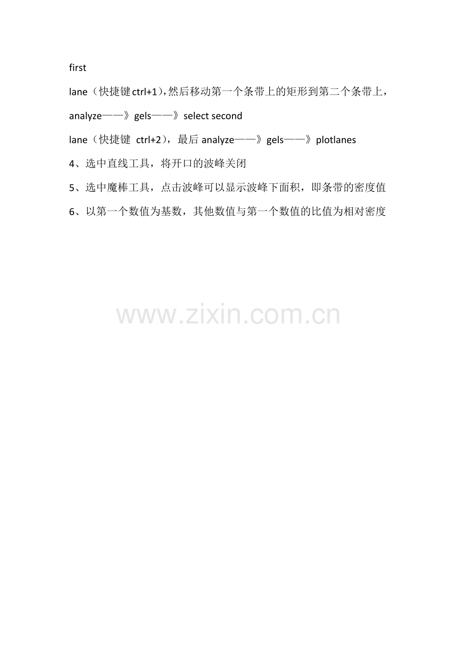 用ImagJ来进行WB定量分析.doc_第2页