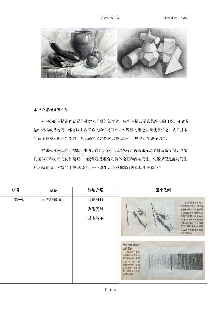 素描课程介绍.doc_第2页