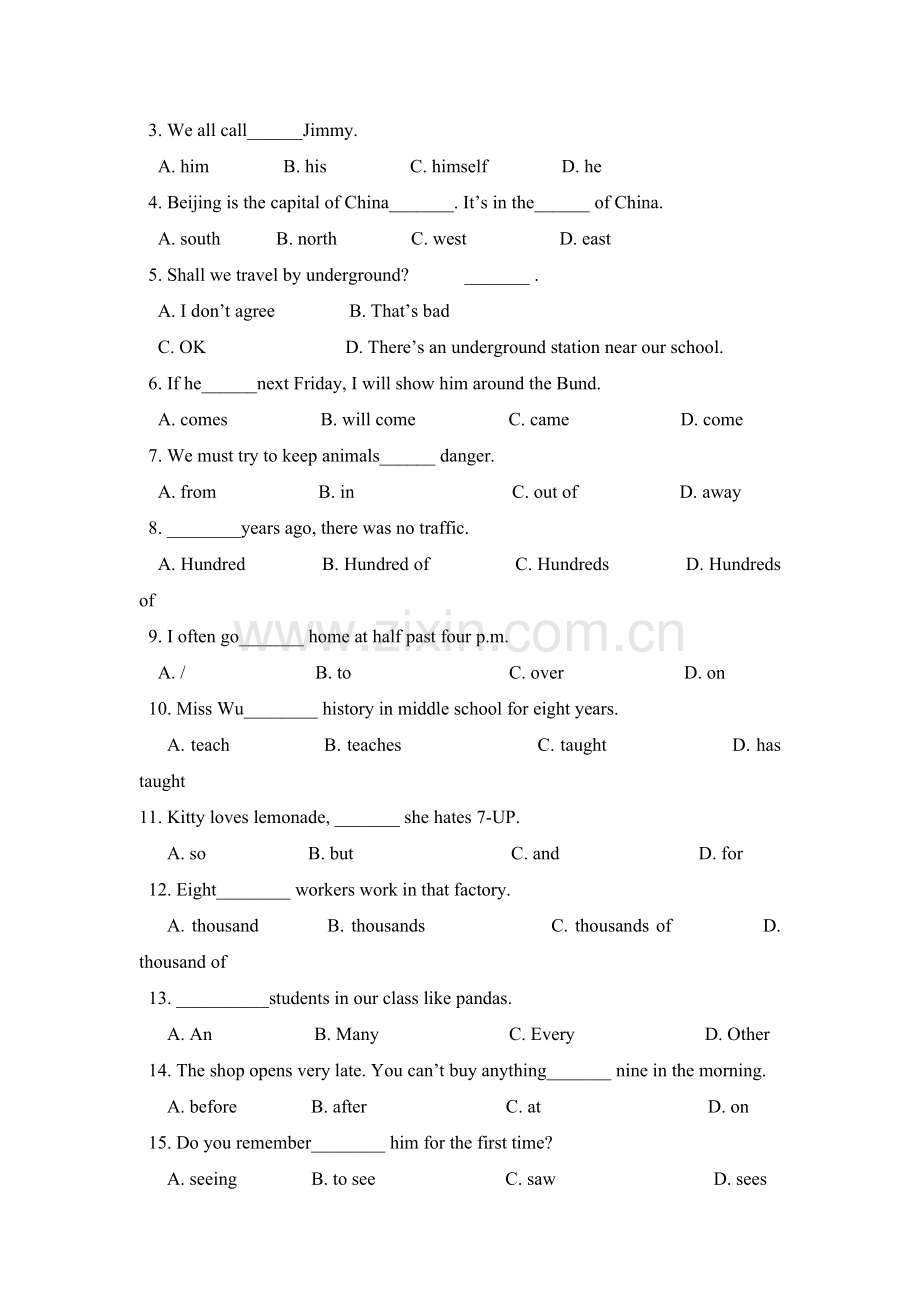上海牛津英语七年级错题集.doc_第2页