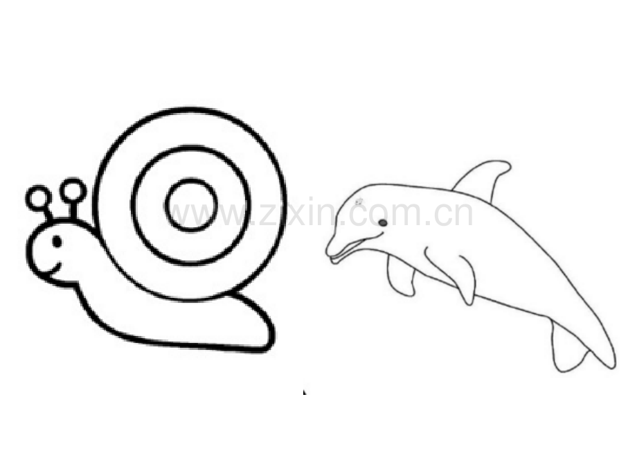 儿童涂色可直接打印(简单版).doc_第1页