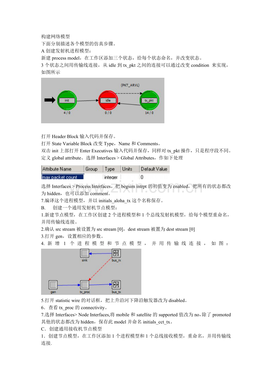 opnet针对aloha和CSMA的仿真报告.doc_第2页