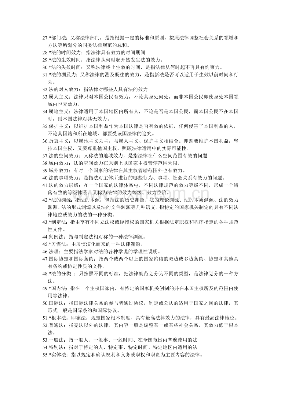 法学原理名词解释.doc_第2页