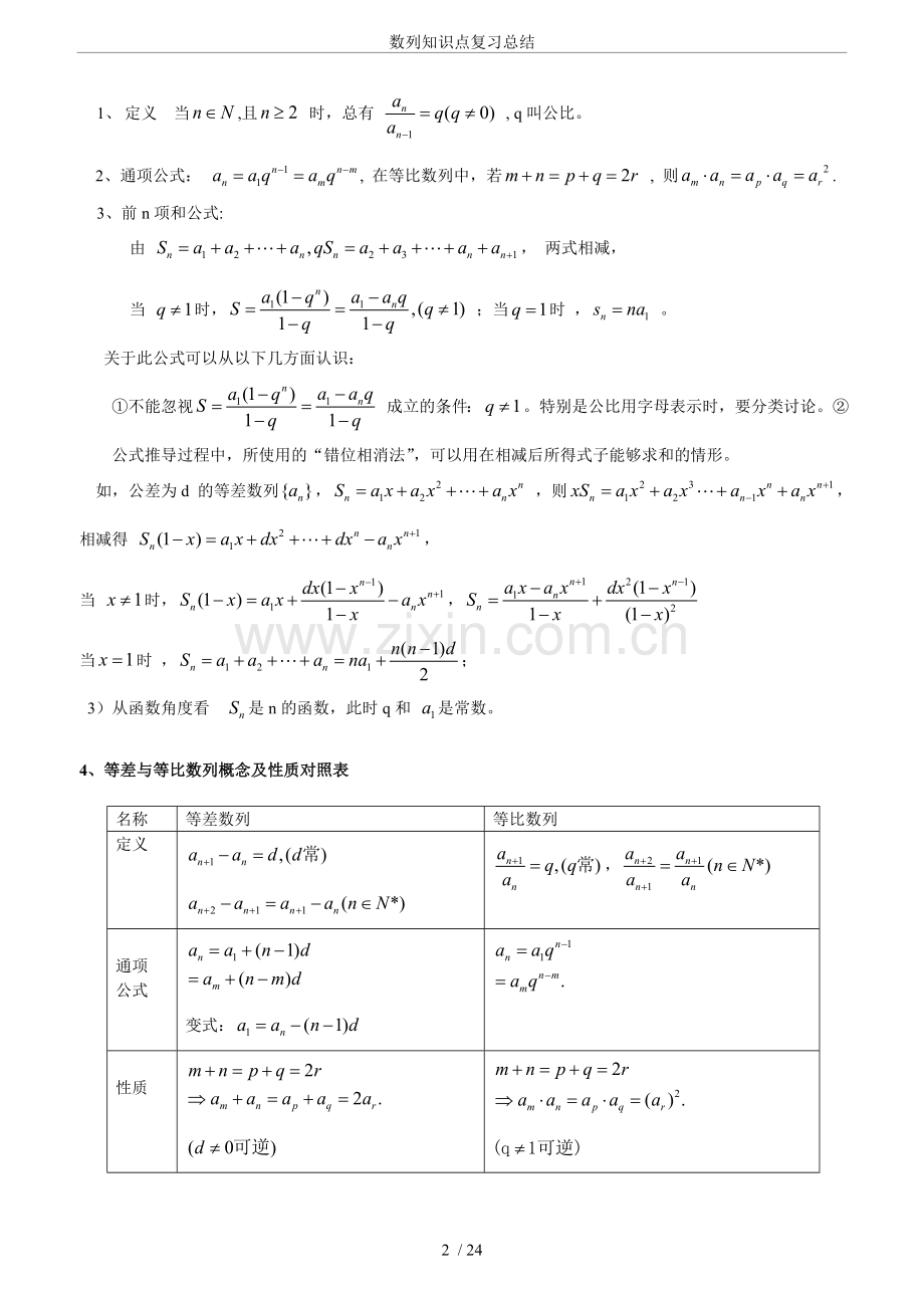 数列知识点复习总结.doc_第2页