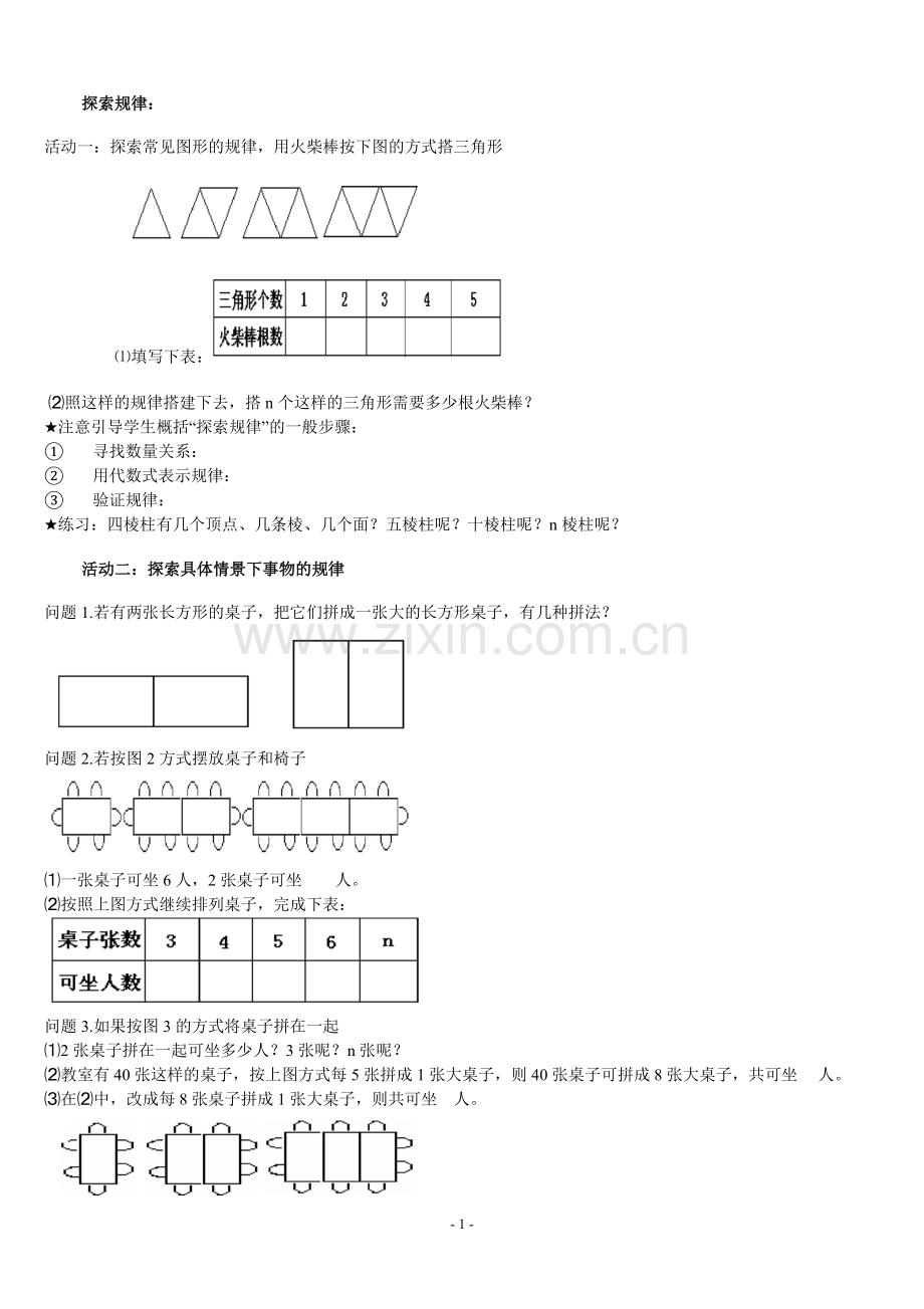初一数学找规律题讲解【重点】.doc_第1页