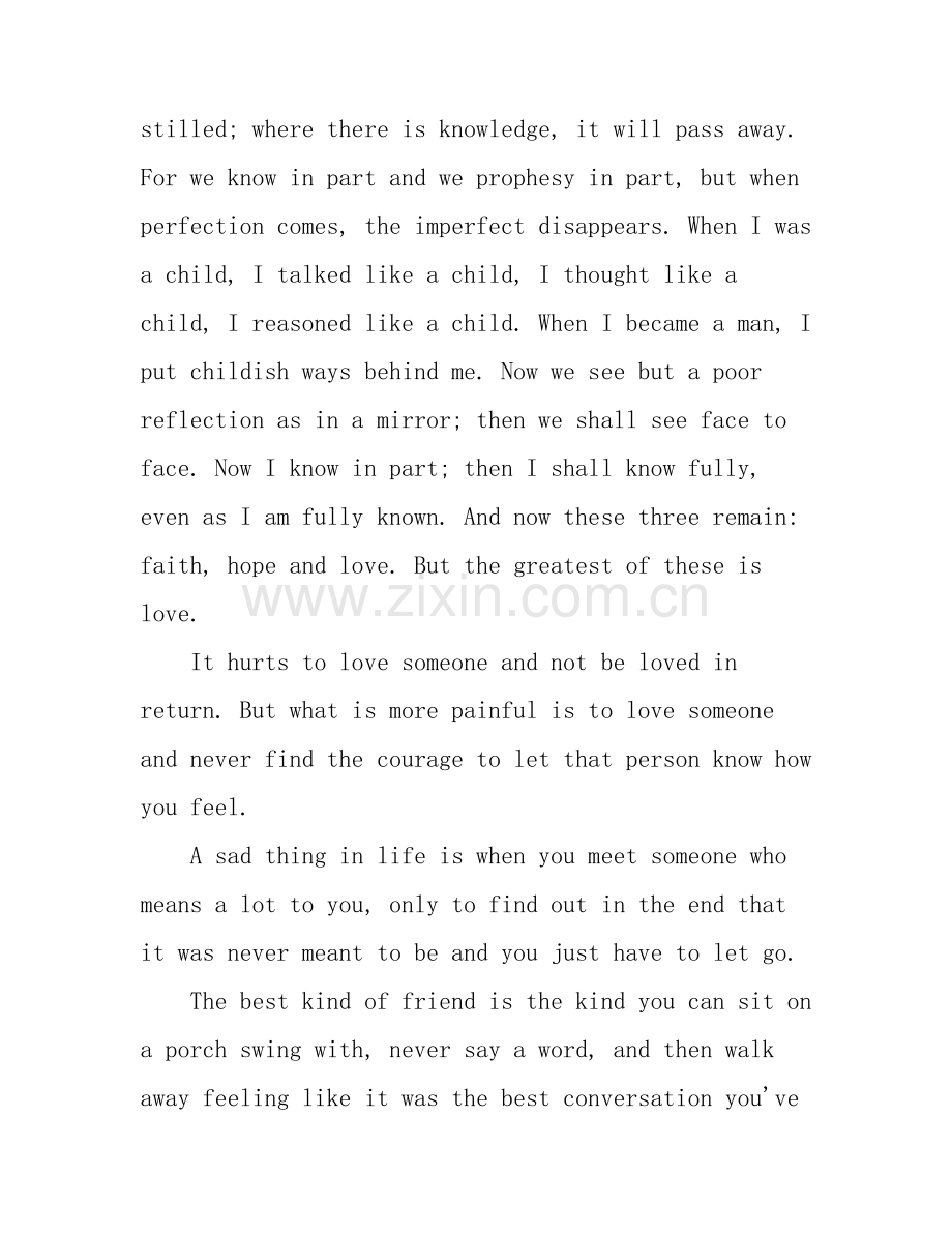 关于爱的英语演讲稿3篇.docx_第2页