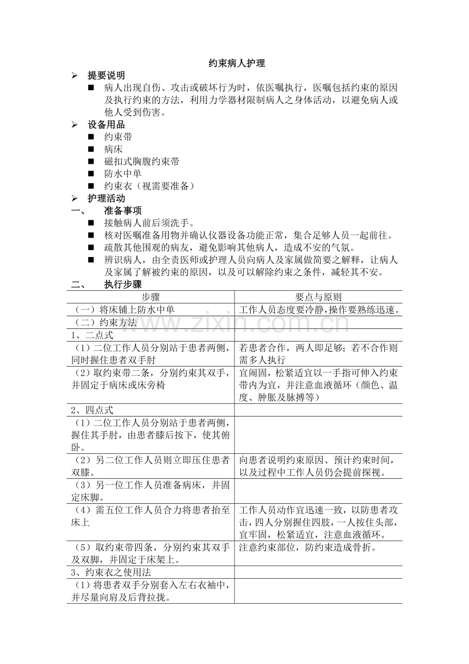 约束病人护理.doc_第1页