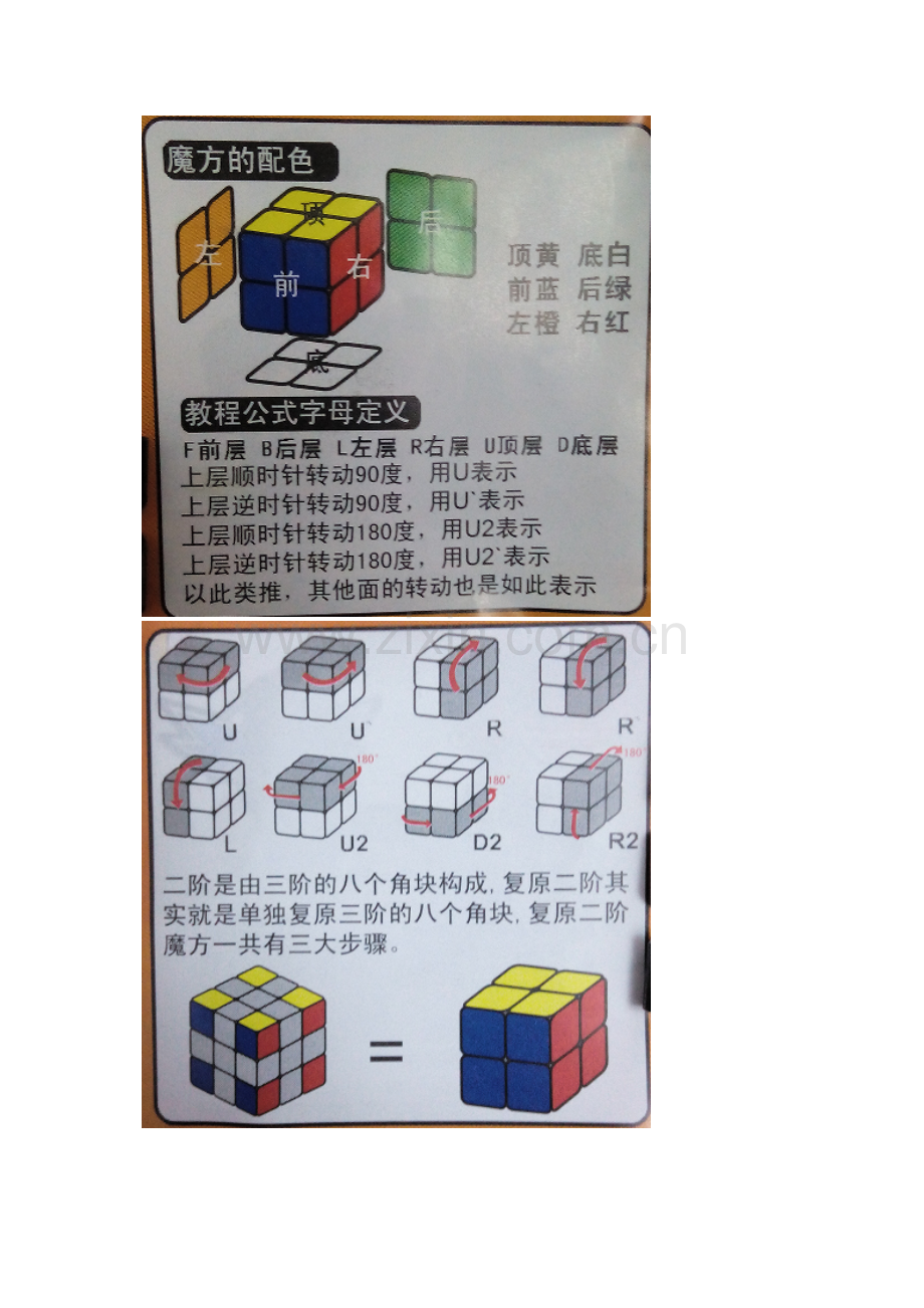 二阶魔方完美还原教程.doc_第1页