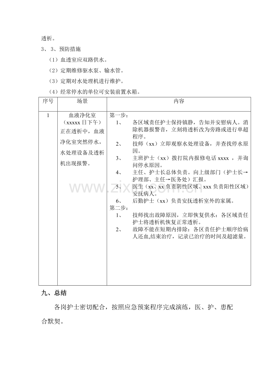 血液透析室水源中断应急演练.doc_第2页