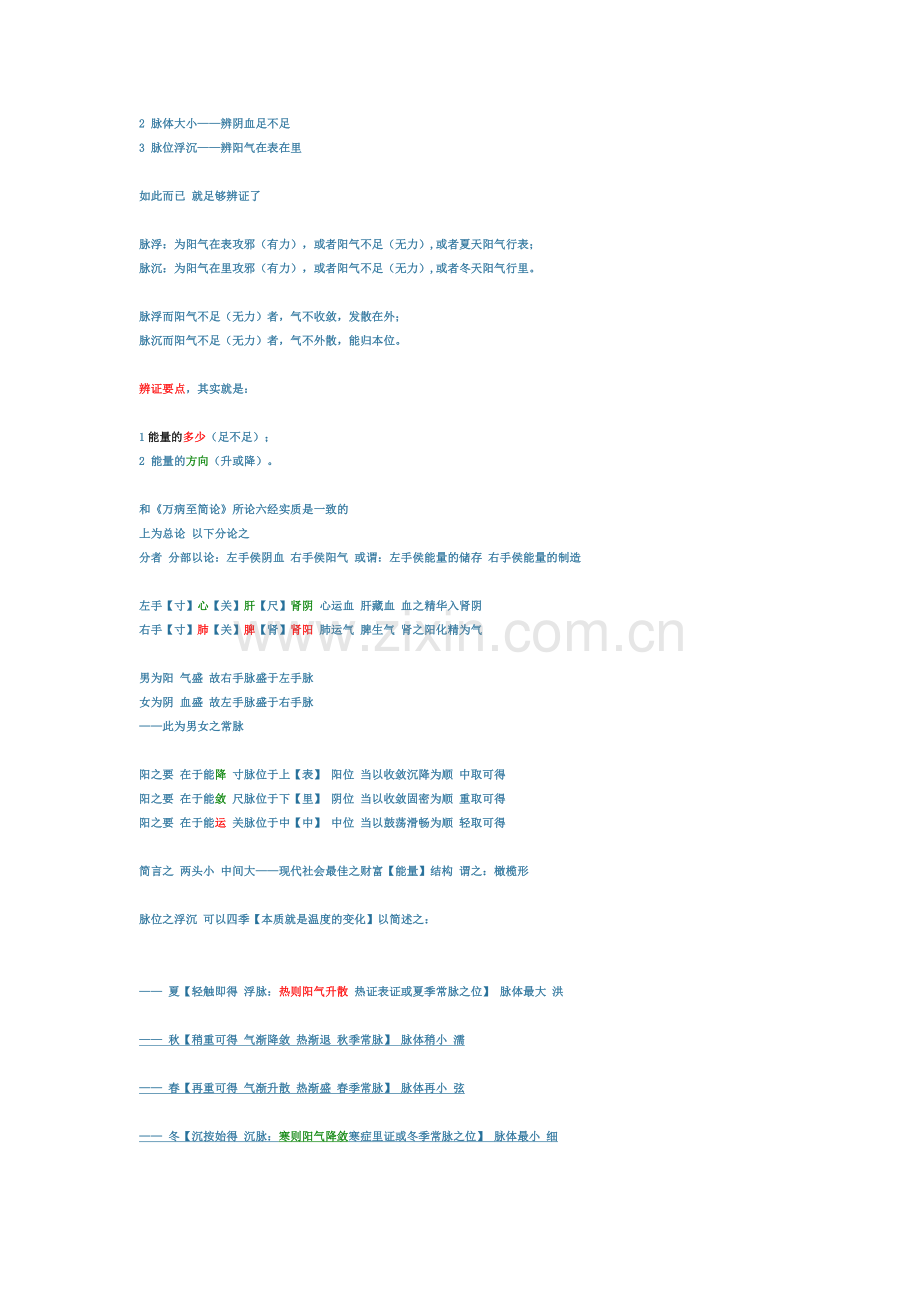 一天学会把脉汇总.doc_第2页