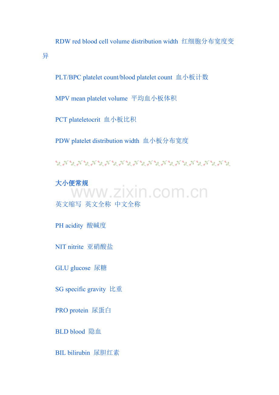 医学检验专业词汇.doc_第2页