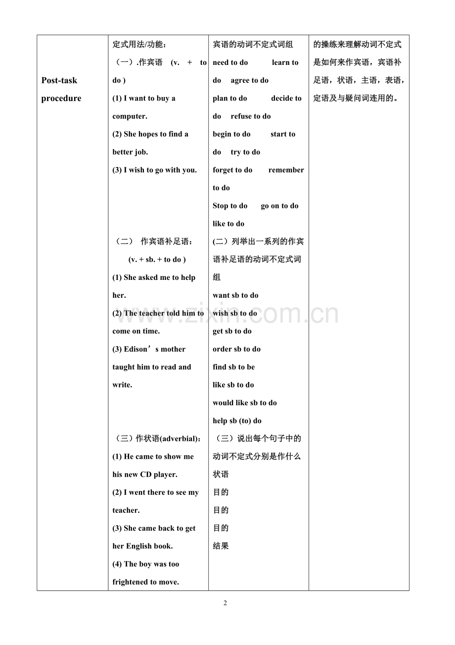 公开课不定式教案.doc_第2页