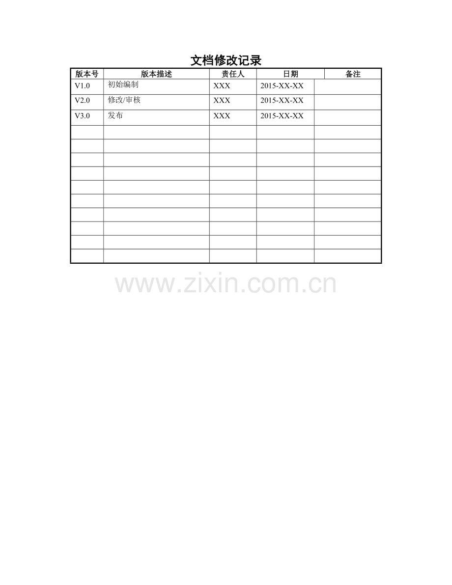 A09-用户操作手册模板.doc_第2页