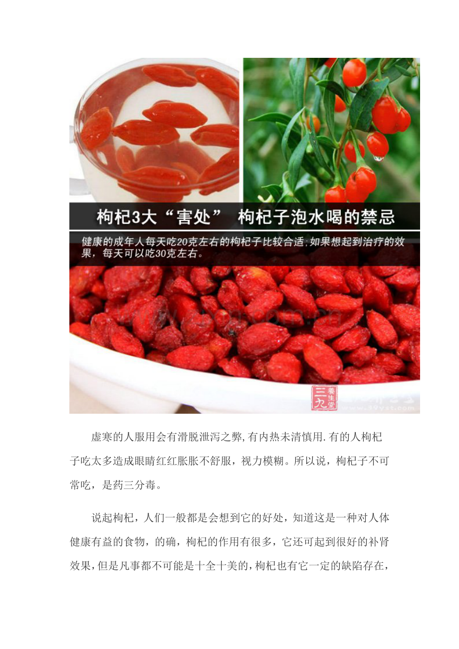 枸杞3大“害处”-枸杞子泡水喝的禁忌.doc_第2页
