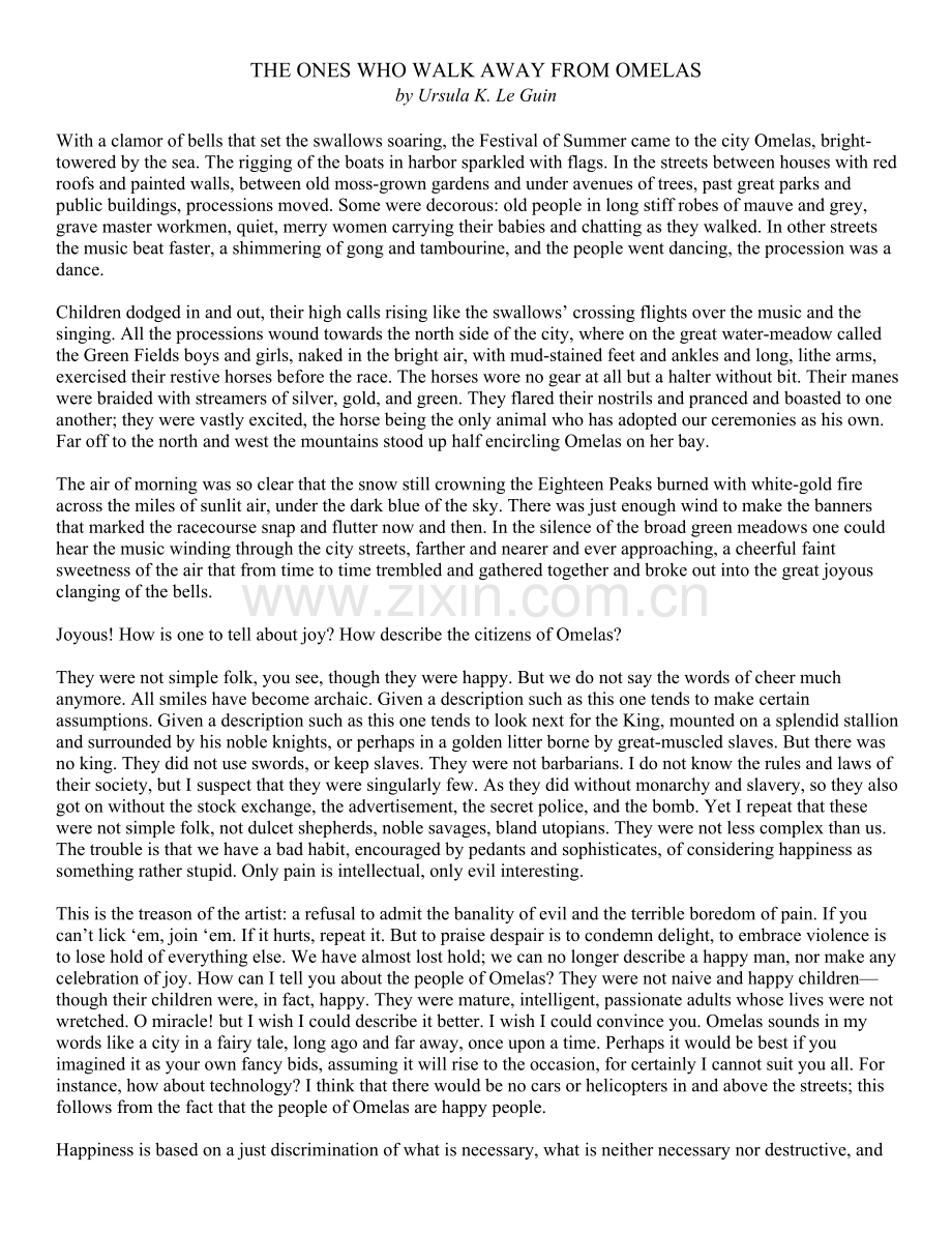 The-Ones-Who-Walk-Away-from-Omelas.doc_第1页