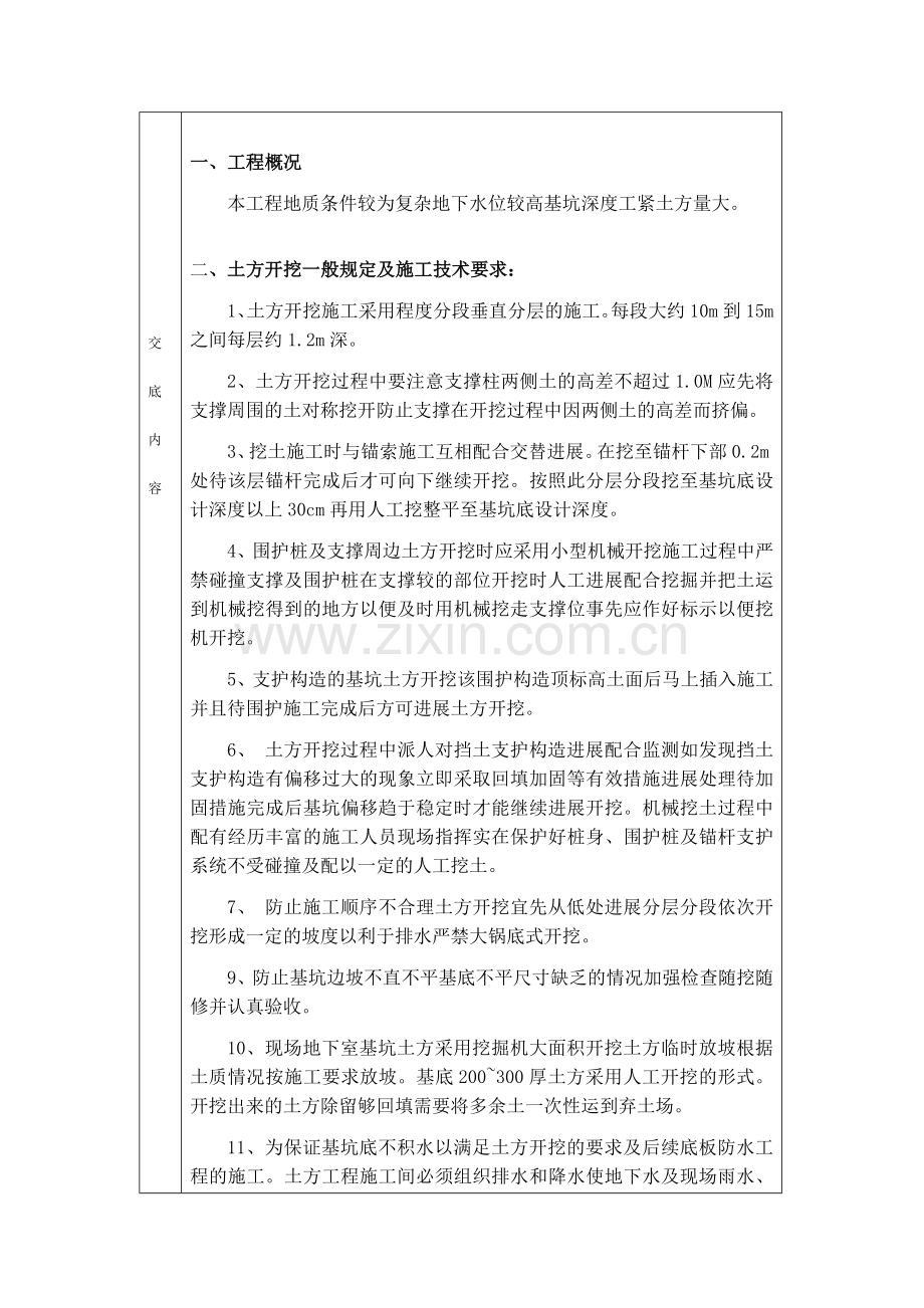 输水河道工程技术交底卡.doc_第1页