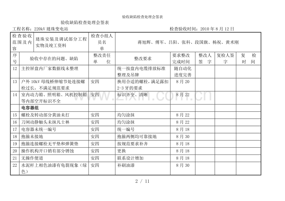 验收缺陷检查处理会签表.doc_第2页