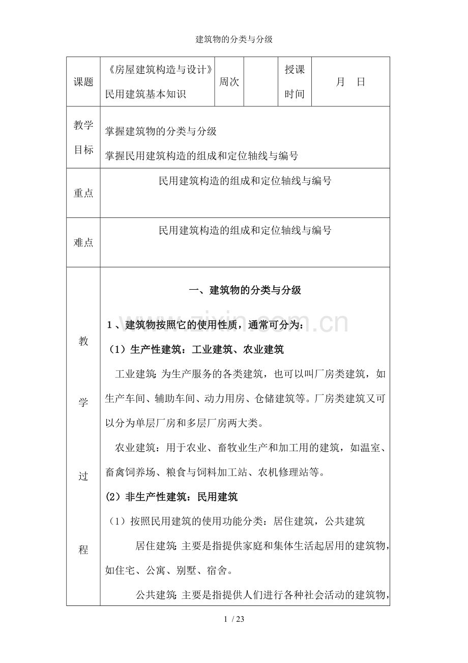 建筑物的分类与分级.doc_第1页