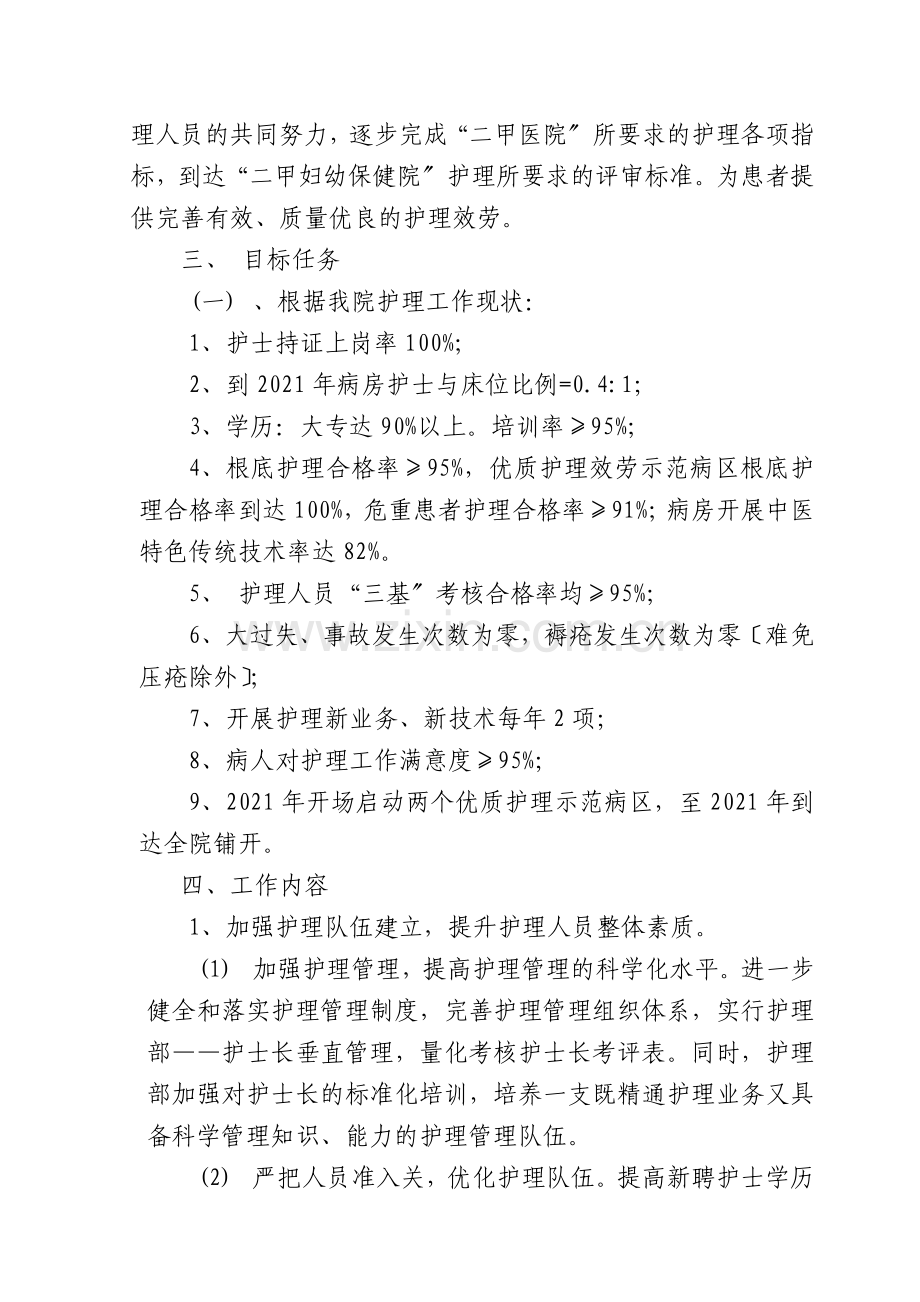 护理部五年规划.docx_第2页