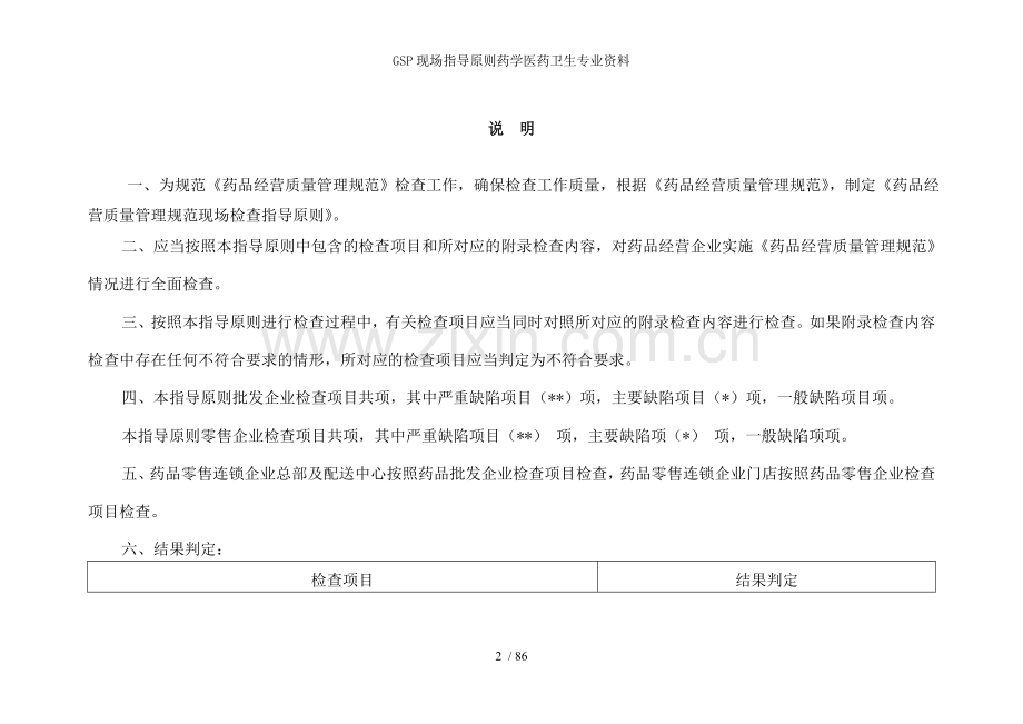 GSP现场指导原则药学医药卫生专业资料.doc_第2页