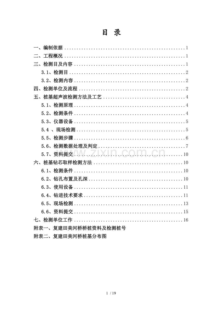 桥梁工程桩基质量检测专项方案.doc_第1页