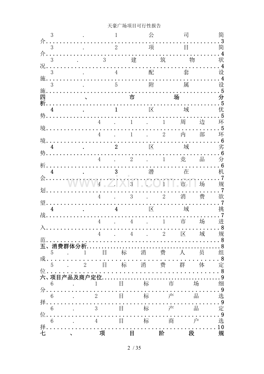 天豪广场项目可行性报告.doc_第2页