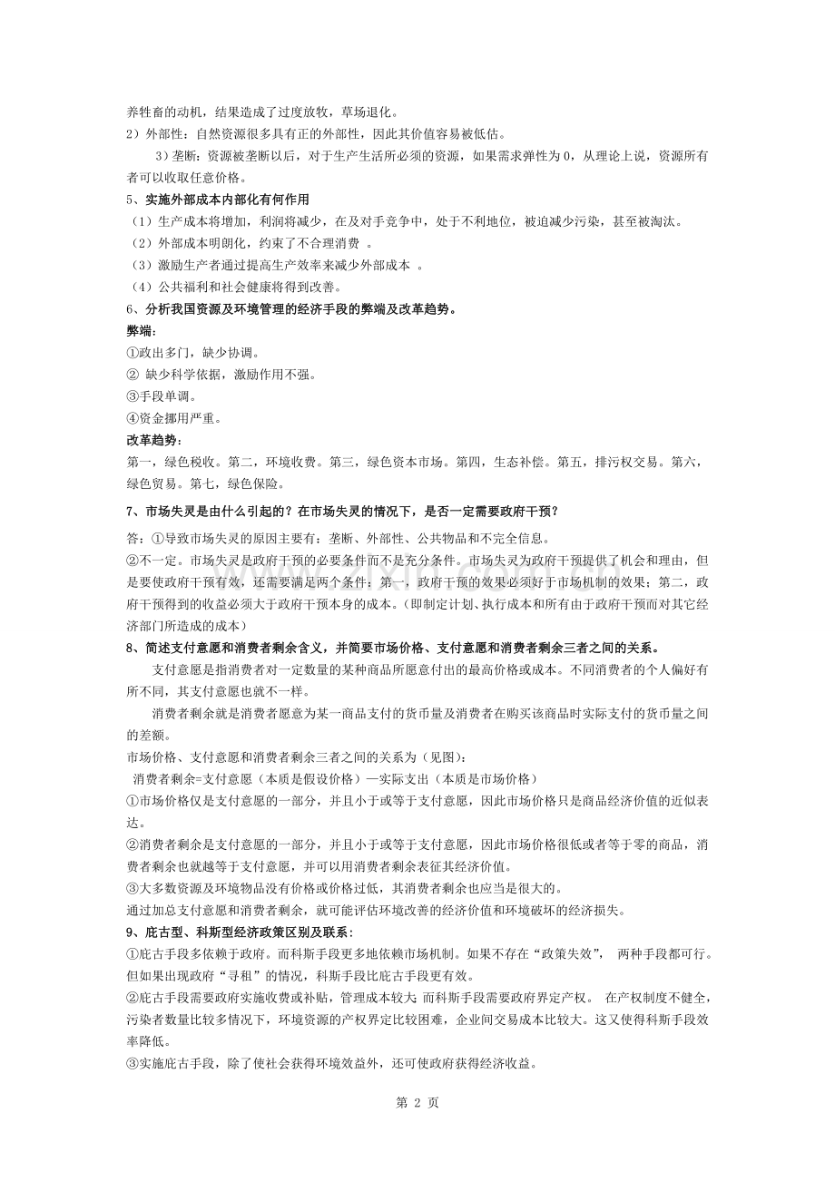 环境经济学复习资料.docx_第2页