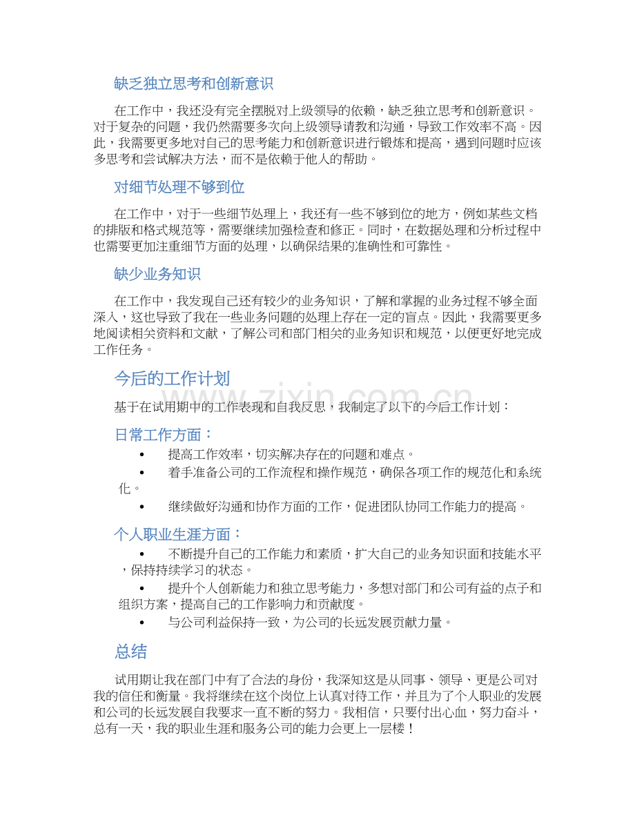 试用员工转正个人总结报告.docx_第2页