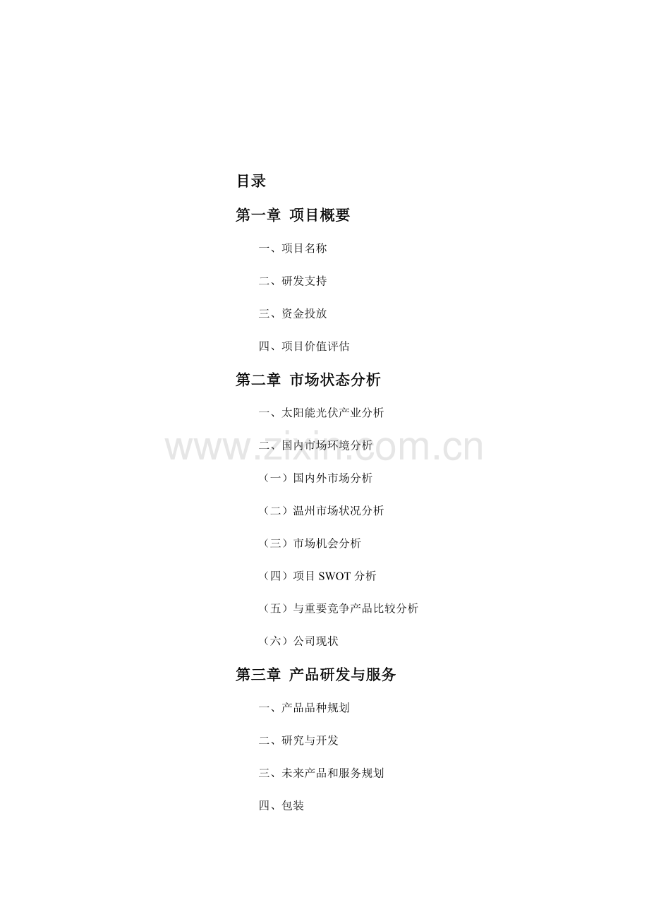 浙江轻灵企业太阳能充电器项目策划方案.doc_第2页