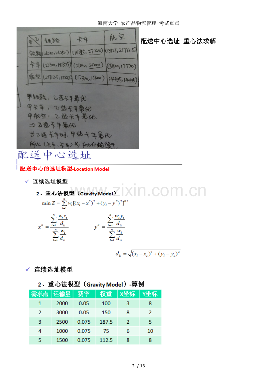 海南大学农产品物流管理考试重点.docx_第2页