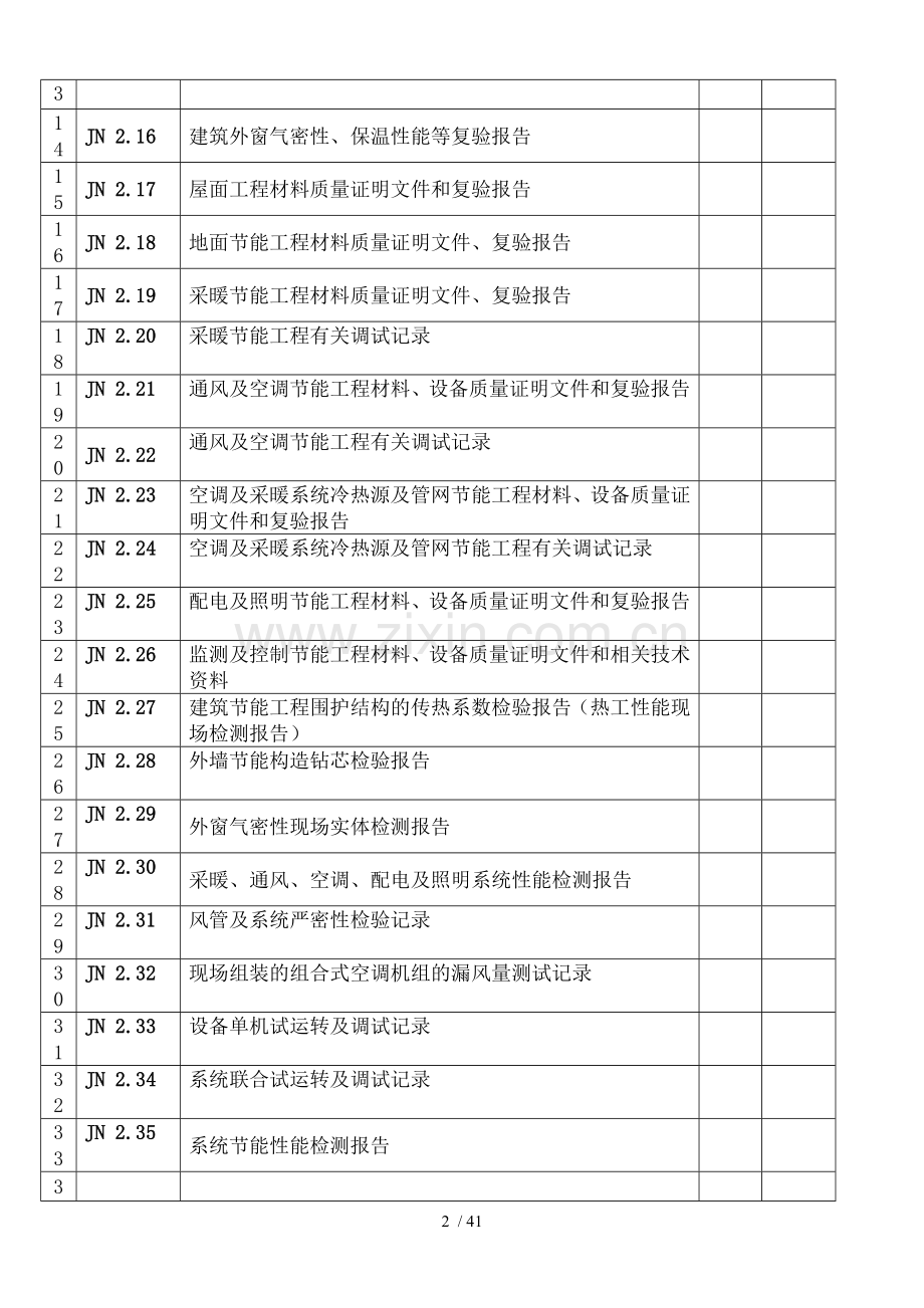 建筑节能工程施工质量验收资料表格.doc_第2页