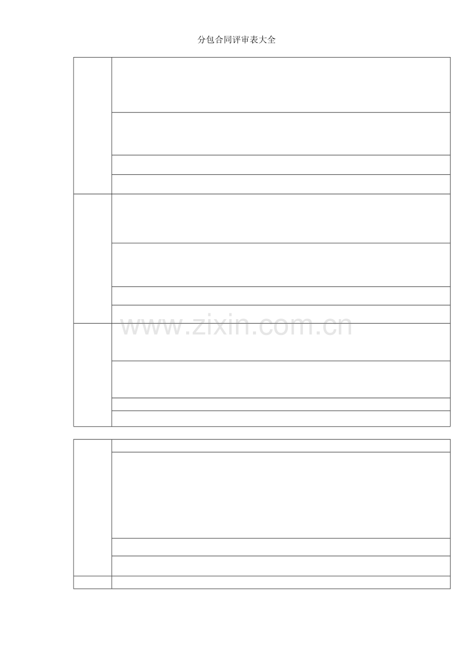 分包合同评审表大全.docx_第2页