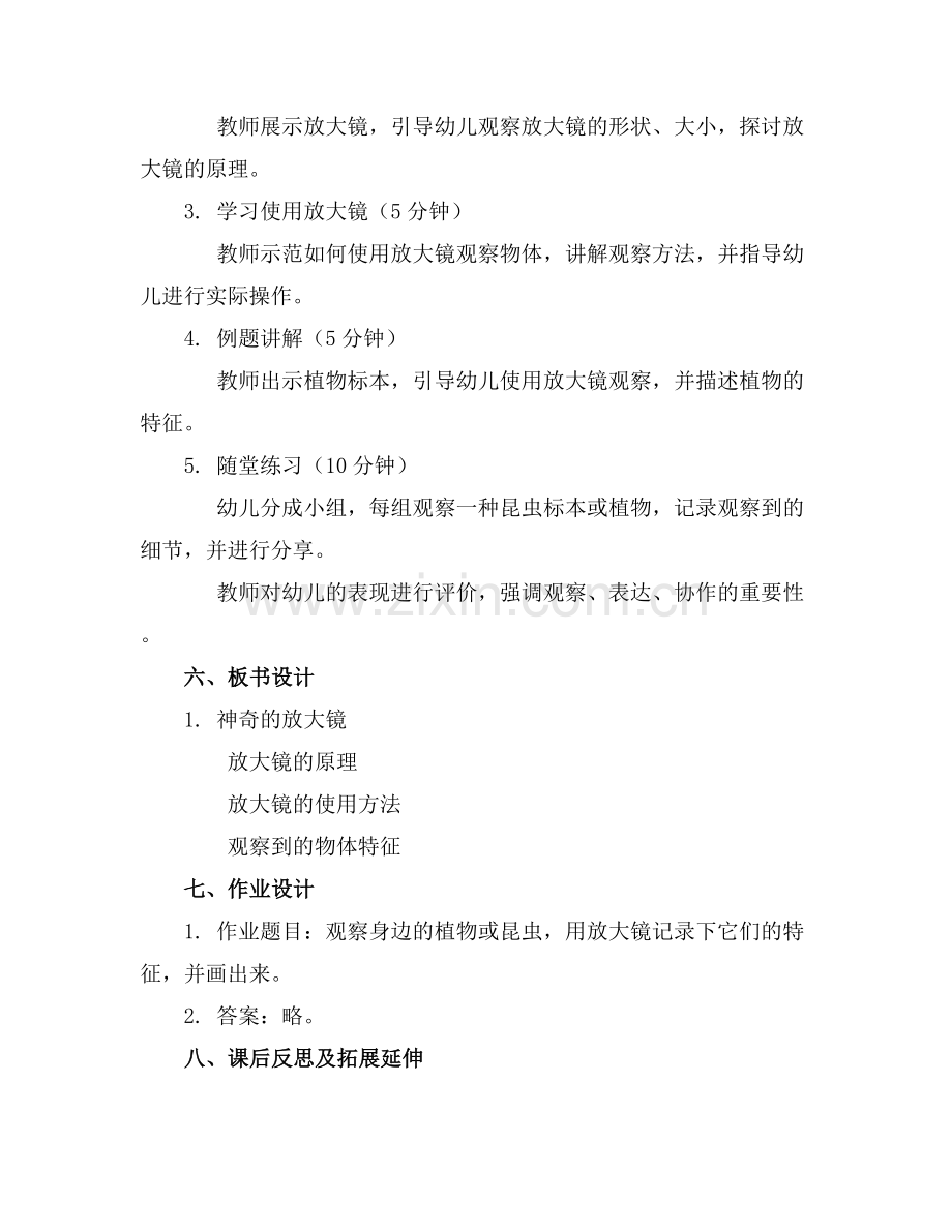 中班科学教案神奇的放大镜范例x.docx_第2页
