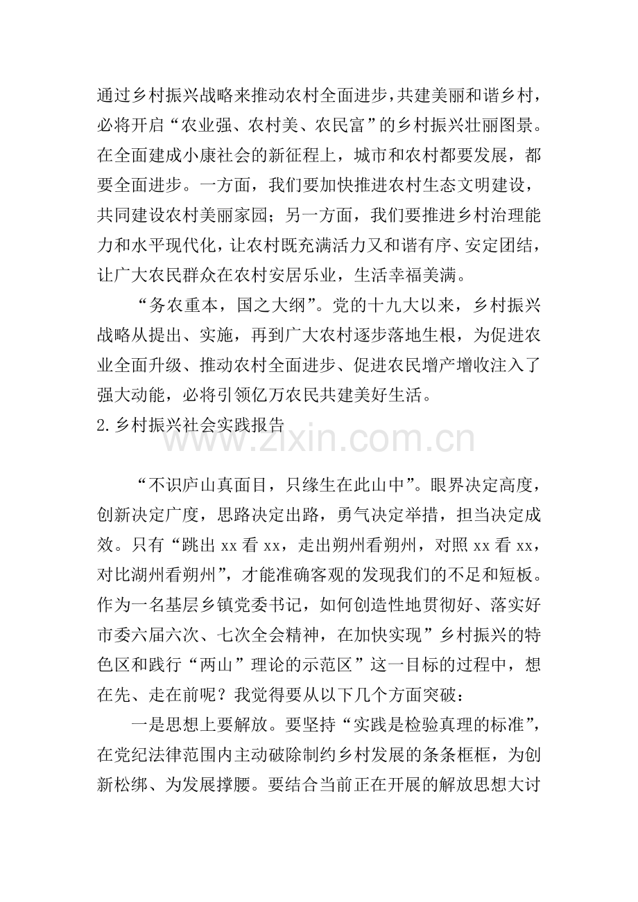 乡村振兴社会实践报告5篇.doc_第2页