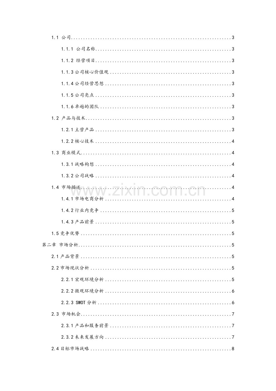 网上商城运营策划方案--市场营销专业.doc_第2页