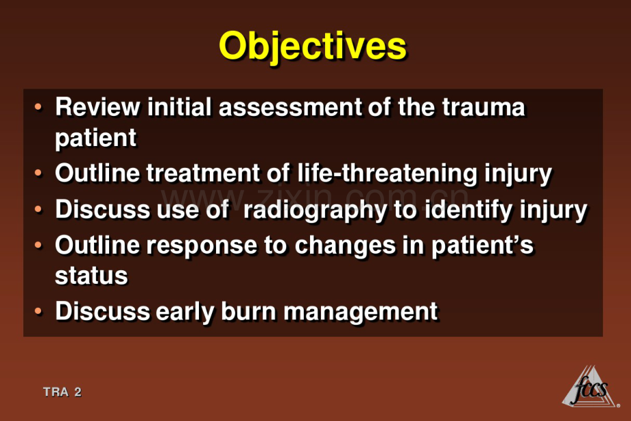 美国重症医学(FCCM)的基础教程创伤和烧伤的处理.pdf_第2页