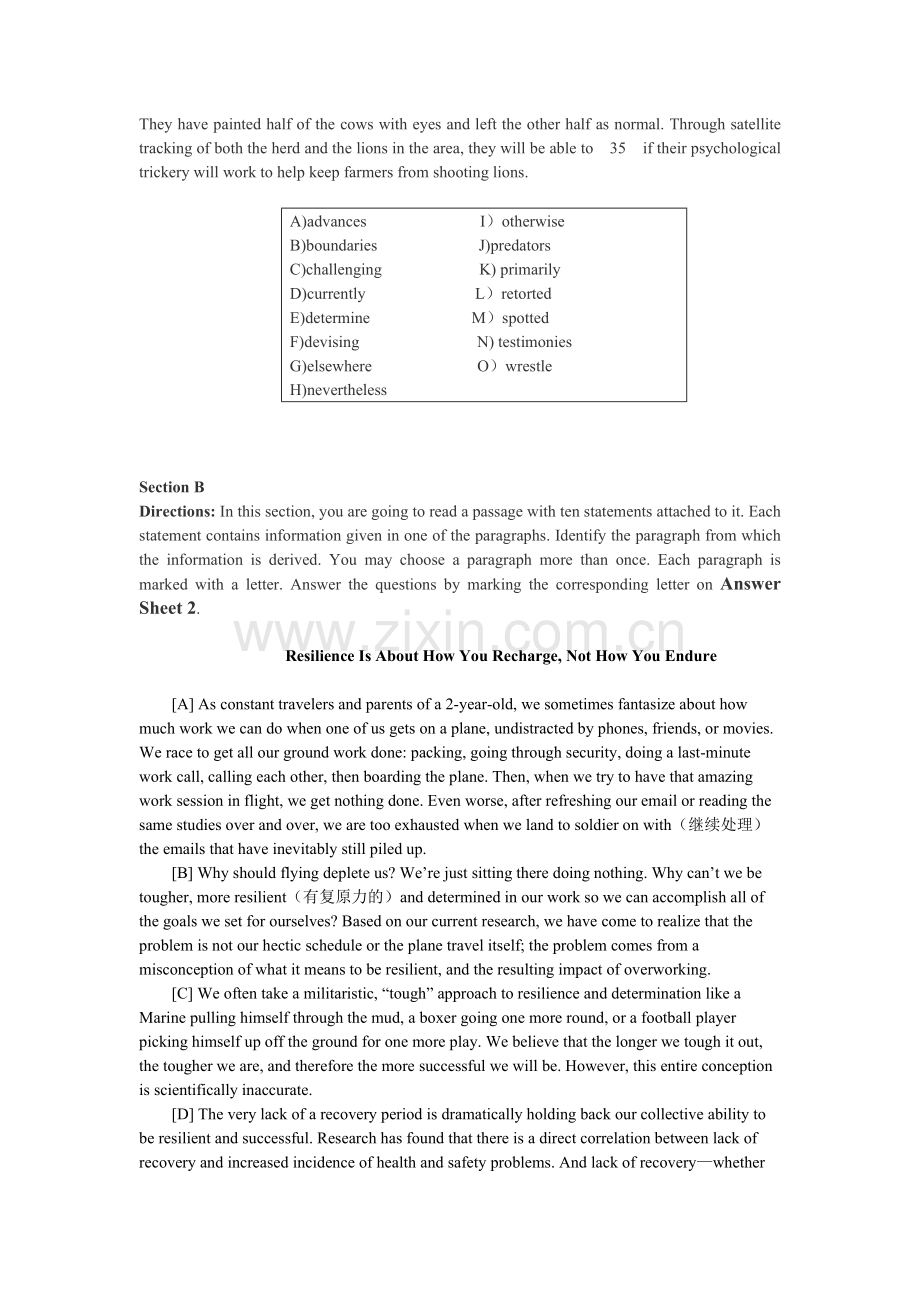 2018年12月六级真题第三套.doc_第2页