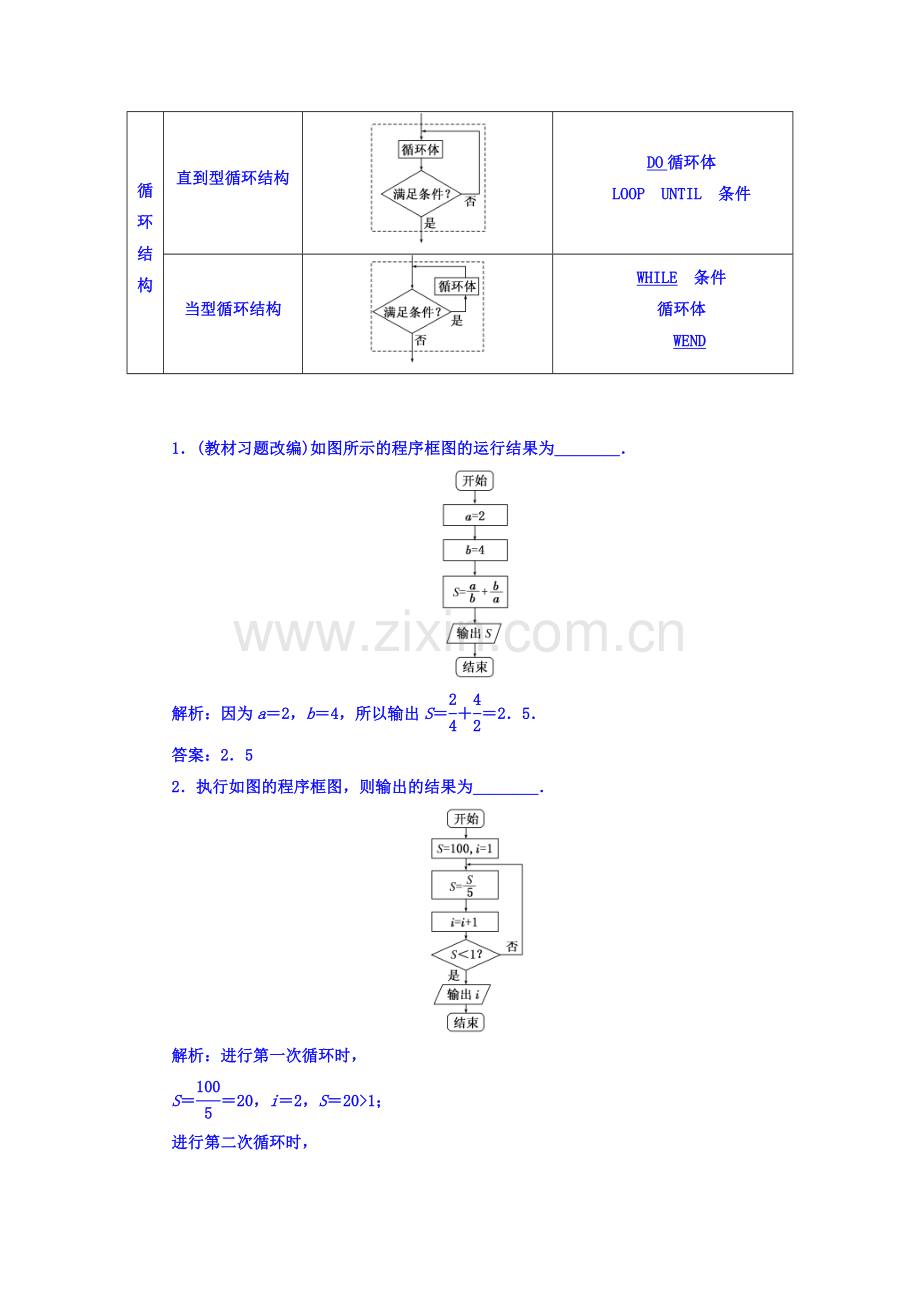 2019高考数学(文)大一轮复习习题-第十章-算法初步、统计、统计案例-第十章-算法初步、统计、统计.doc_第2页
