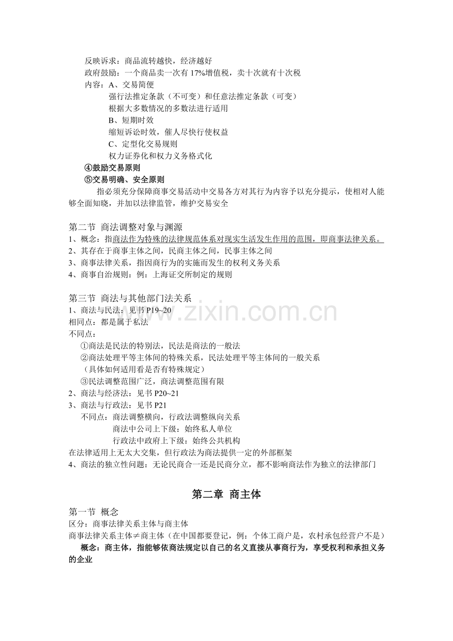 商法第四版笔记.doc_第2页